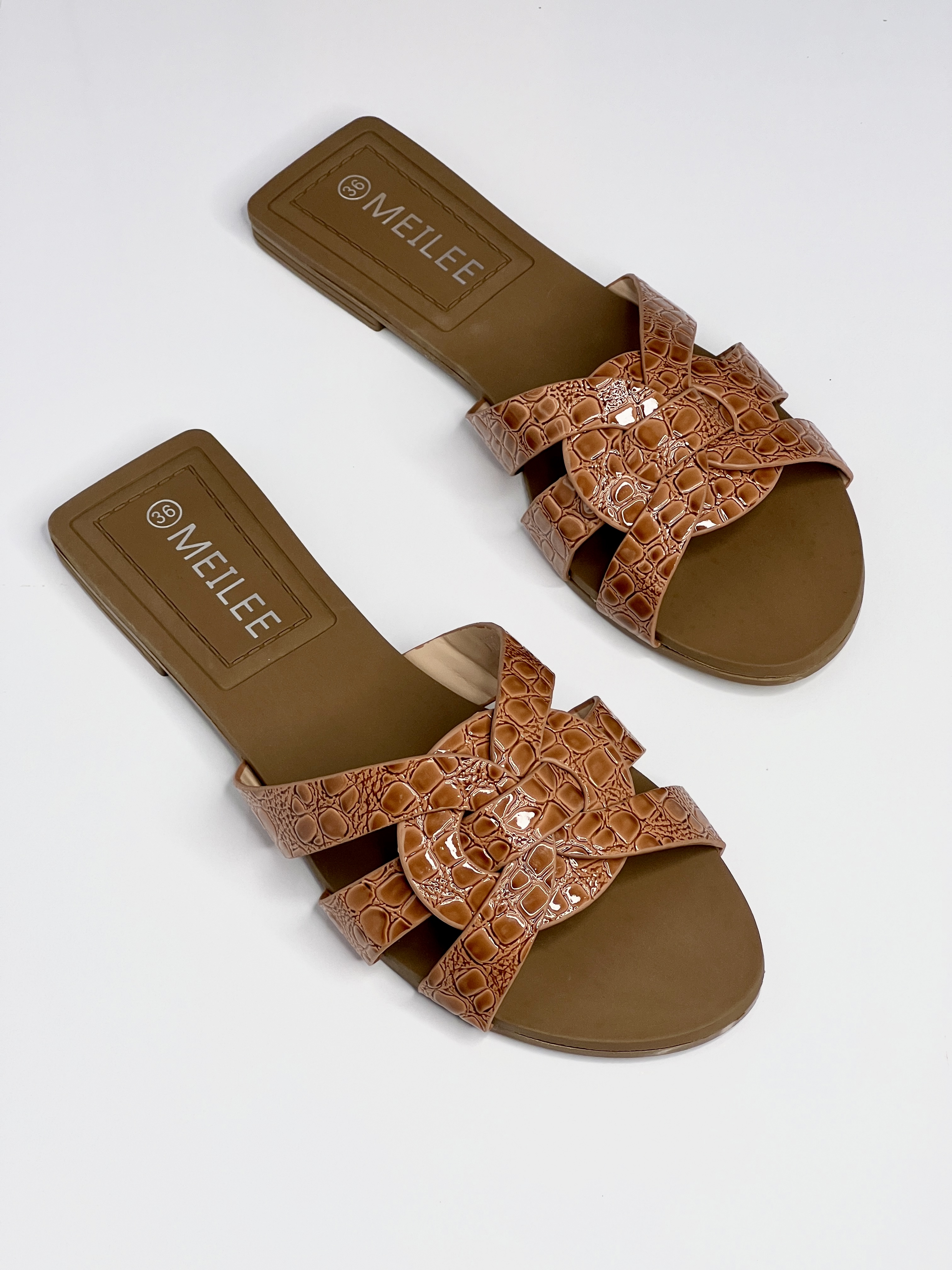 سندل عسلی رنگ کفی تخت